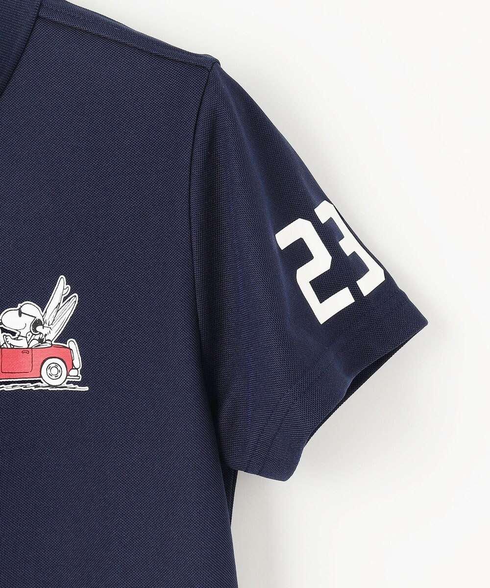 23区GOLF 【PEANUTS】【WOMEN】スヌーピーコラボ 半袖ポロシャツ 