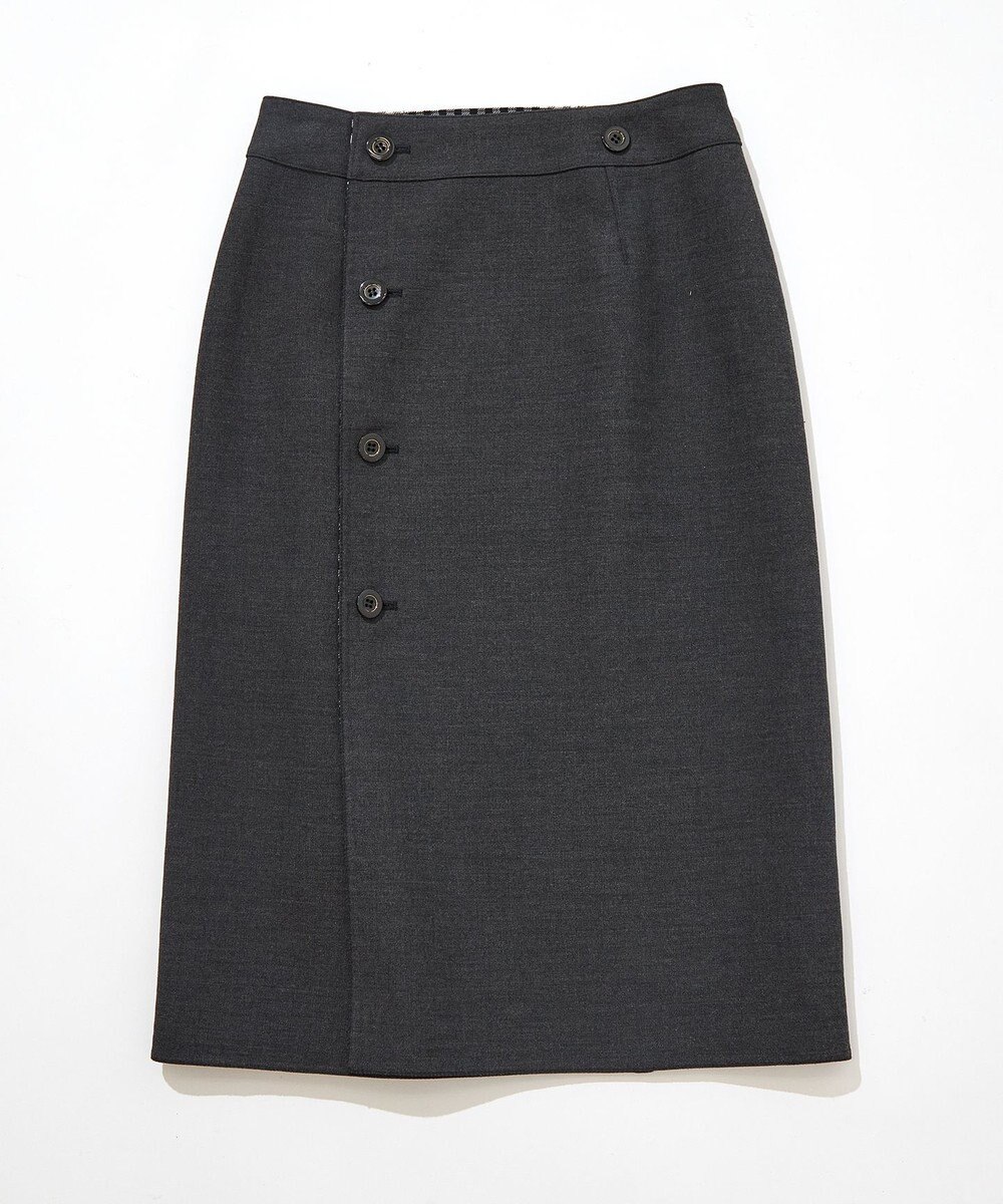 ANY SIS 【美人百花10月号掲載】2WAYリバーシブルラップ スカート 