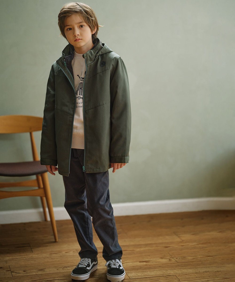 J.PRESS KIDS 【140-170cm】キルトライナー付き 3WAYコート 