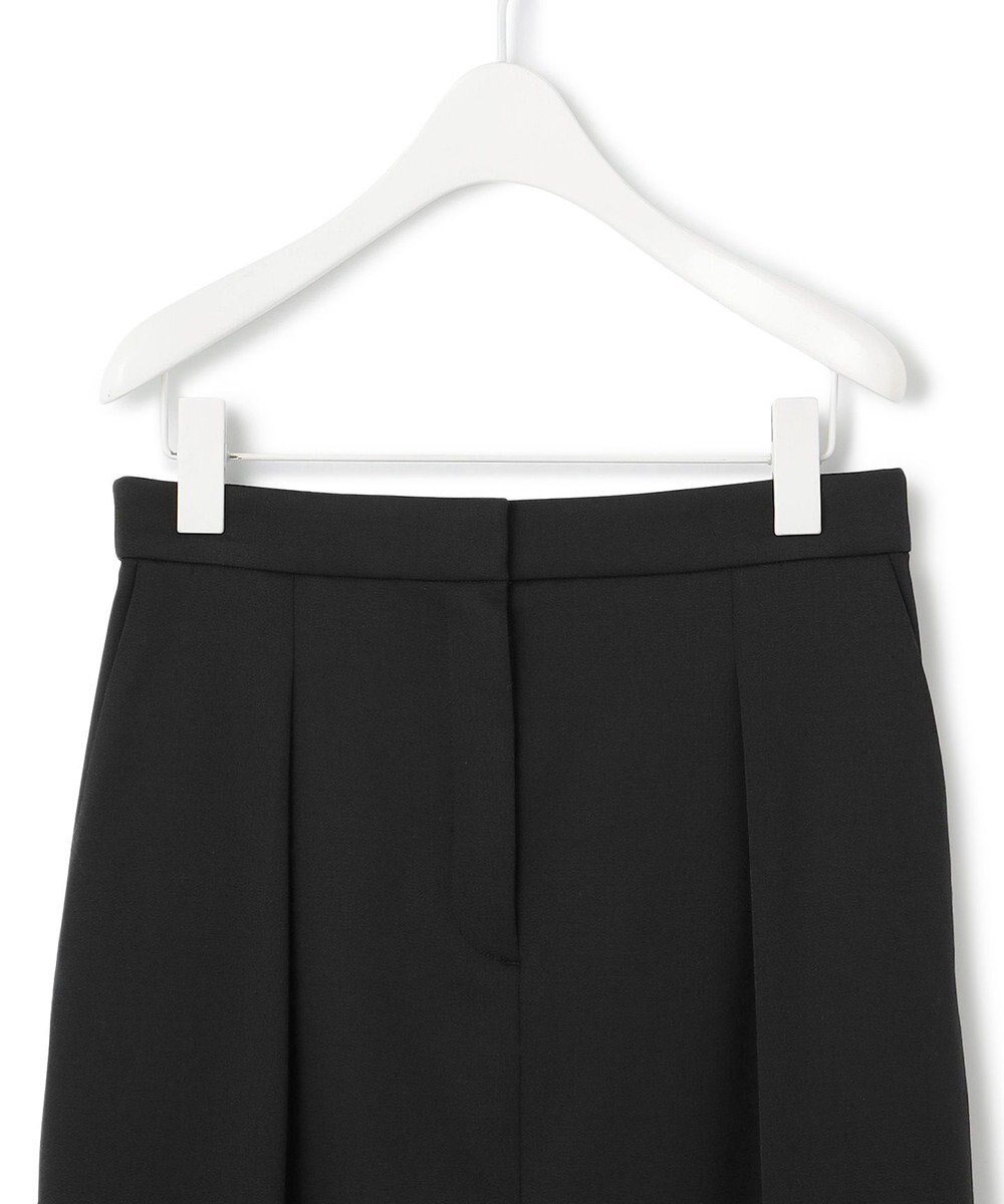 ICB L 【洗える】T/Wベネシャンストレッチ カーブスカート 