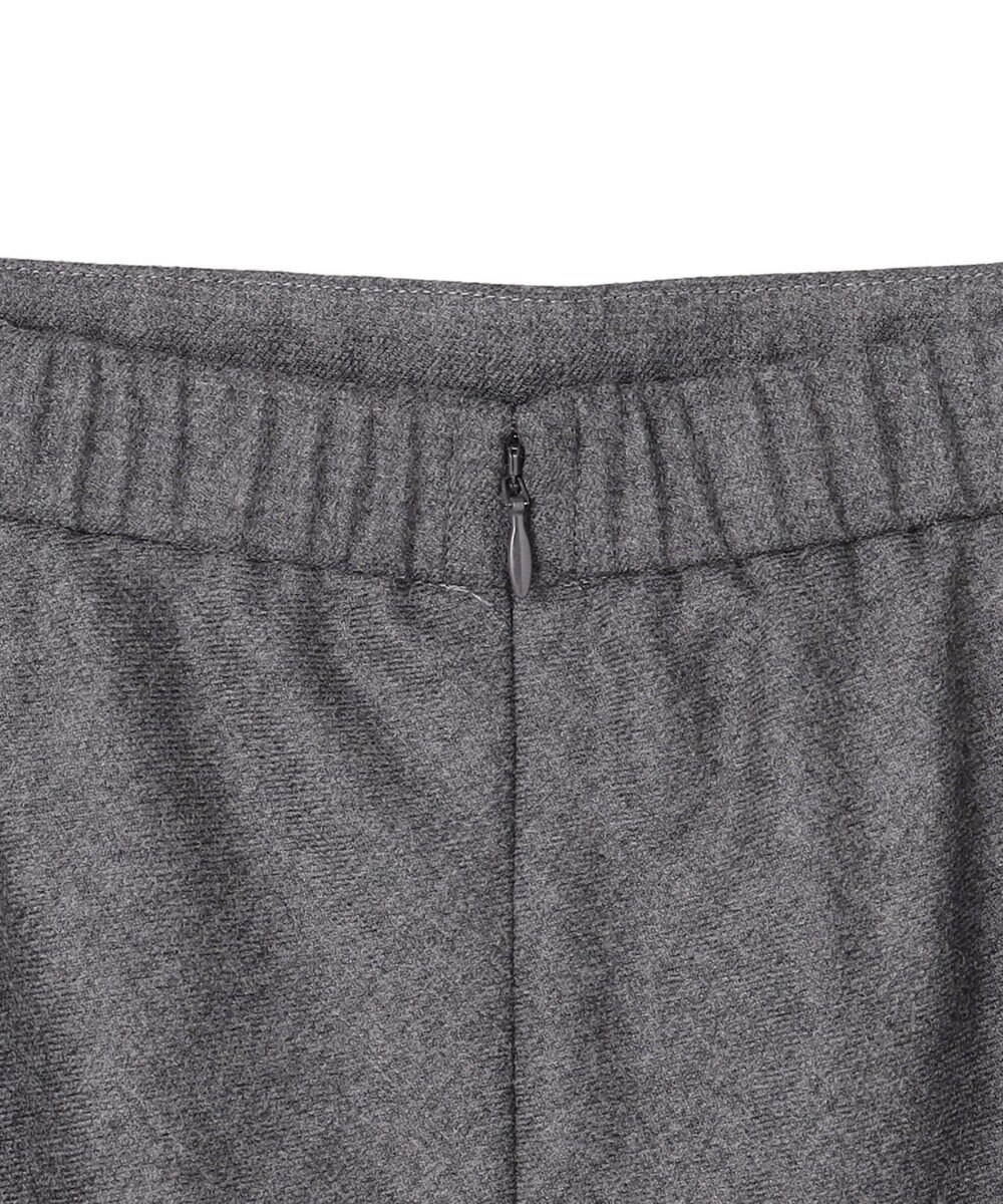 23区 【洗える】ハイカウントフラノ フレア スカート 