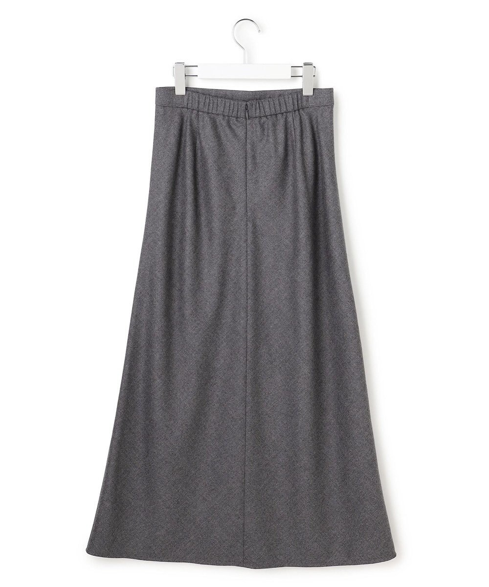 23区 【洗える】ハイカウントフラノ フレア スカート 