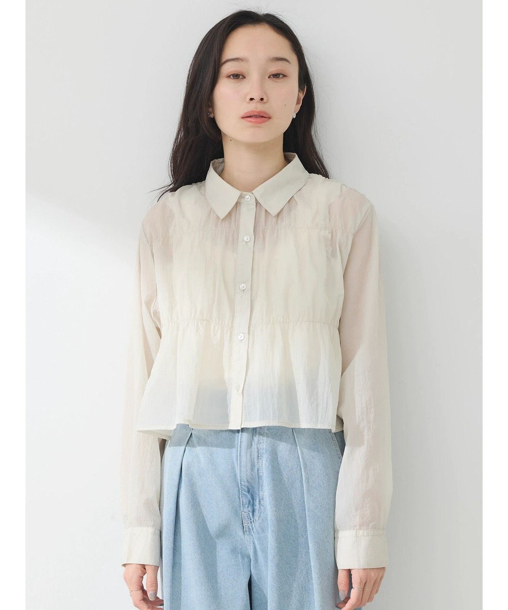 earth music&ecology シャーリングシャツ 