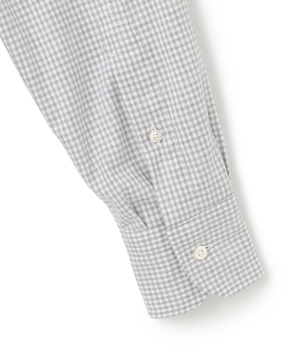 J.PRESS MEN 【Single Needle Tailoring / 形態安定】メランジカラーギンガムチェック シャツ/B.D. 