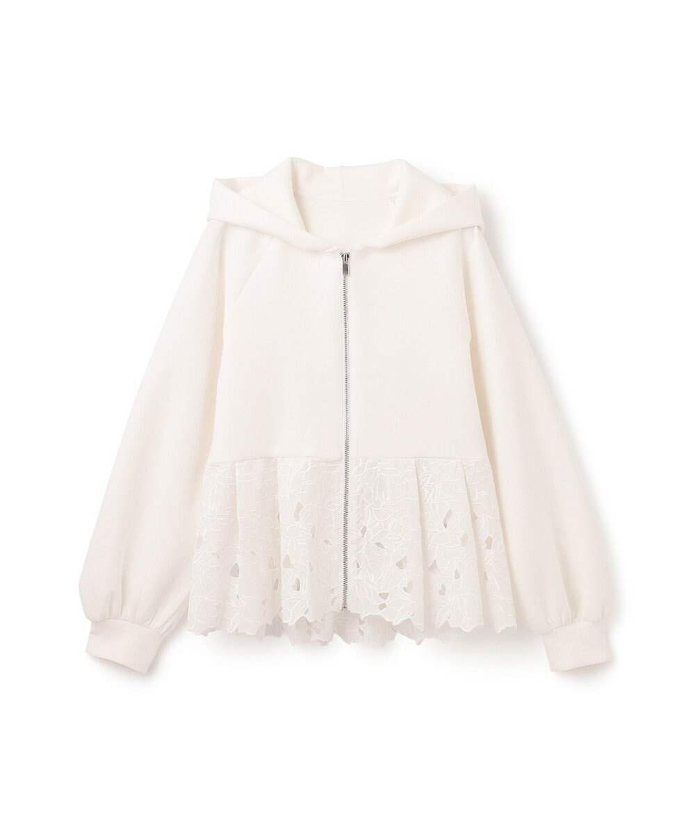 GRACE CONTINENTAL カットワークパーカー 