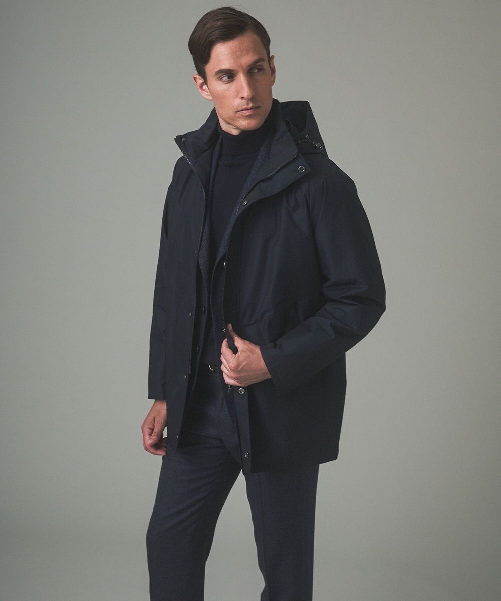 GOTAIRIKU 3シーズン対応【仕事で着用可】ラスタードビー  フーデッドブルゾン_無地(24年モデル) 