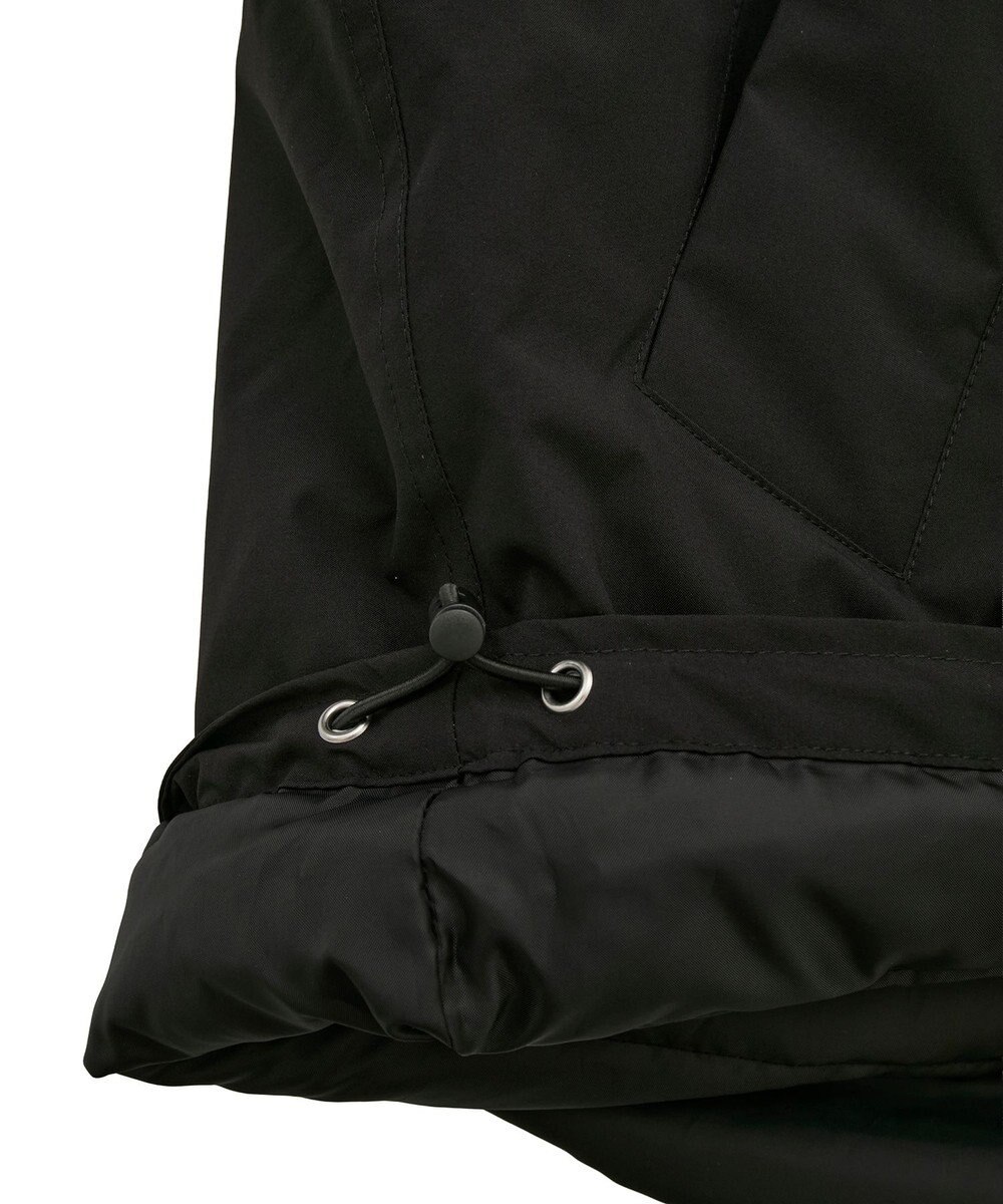 earth music&ecology フーデットパファーコート 