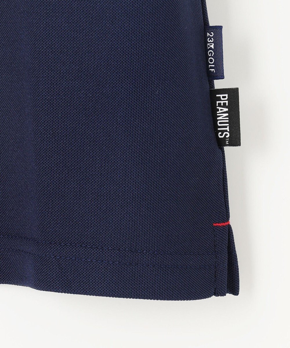 23区GOLF 【PEANUTS】【WOMEN】スヌーピーコラボ 半袖ポロシャツ 