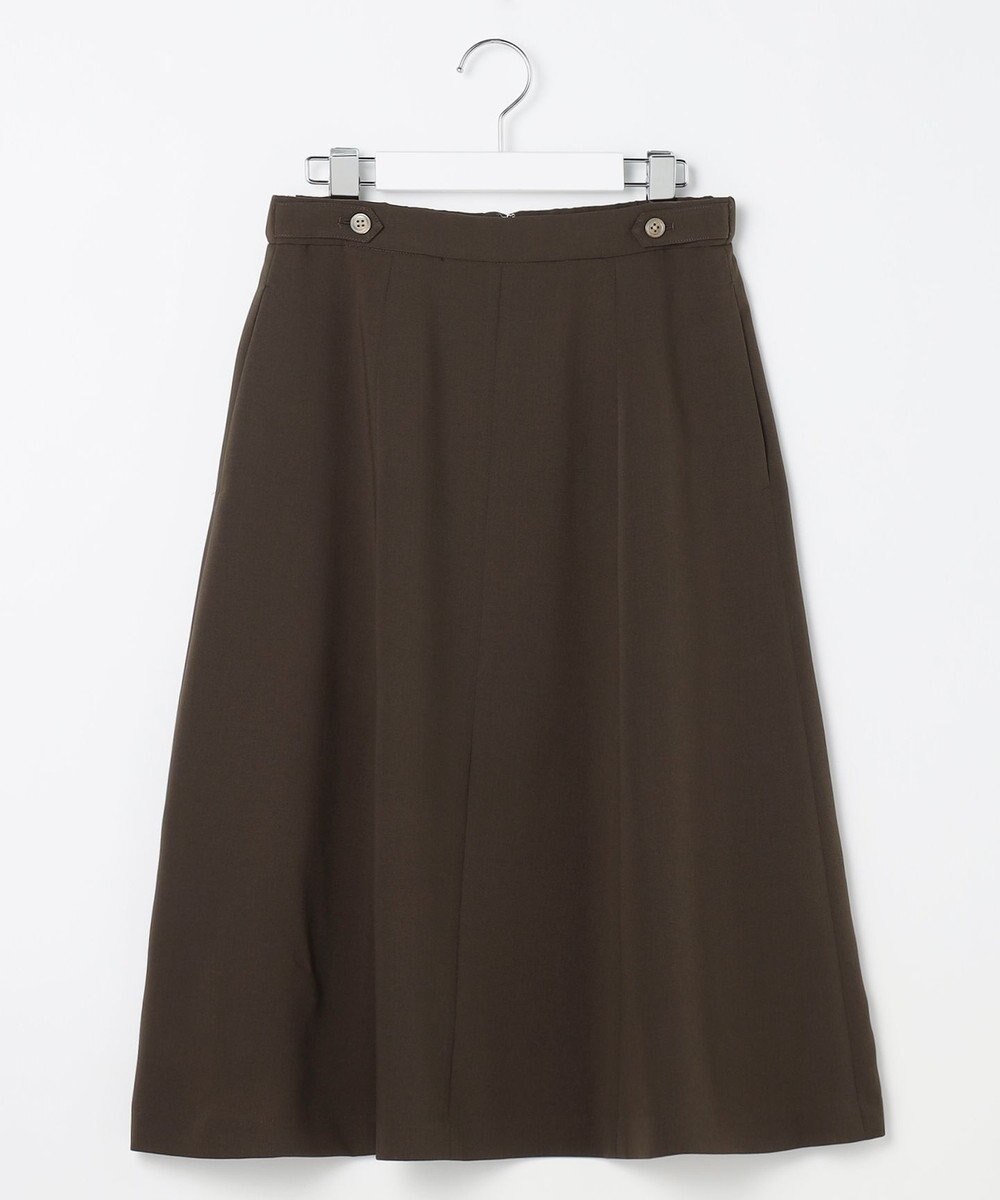 J.PRESS LADIES L 【洗える】フィネスボイル ミディ スカート 