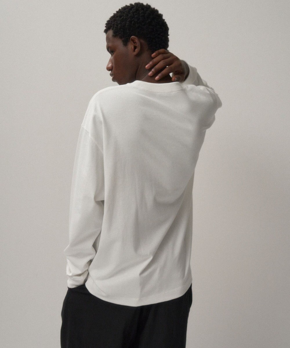 ATON 12/- AIR SPININNG | ルーズフィットロングスリーブTシャツ - UNISEX 