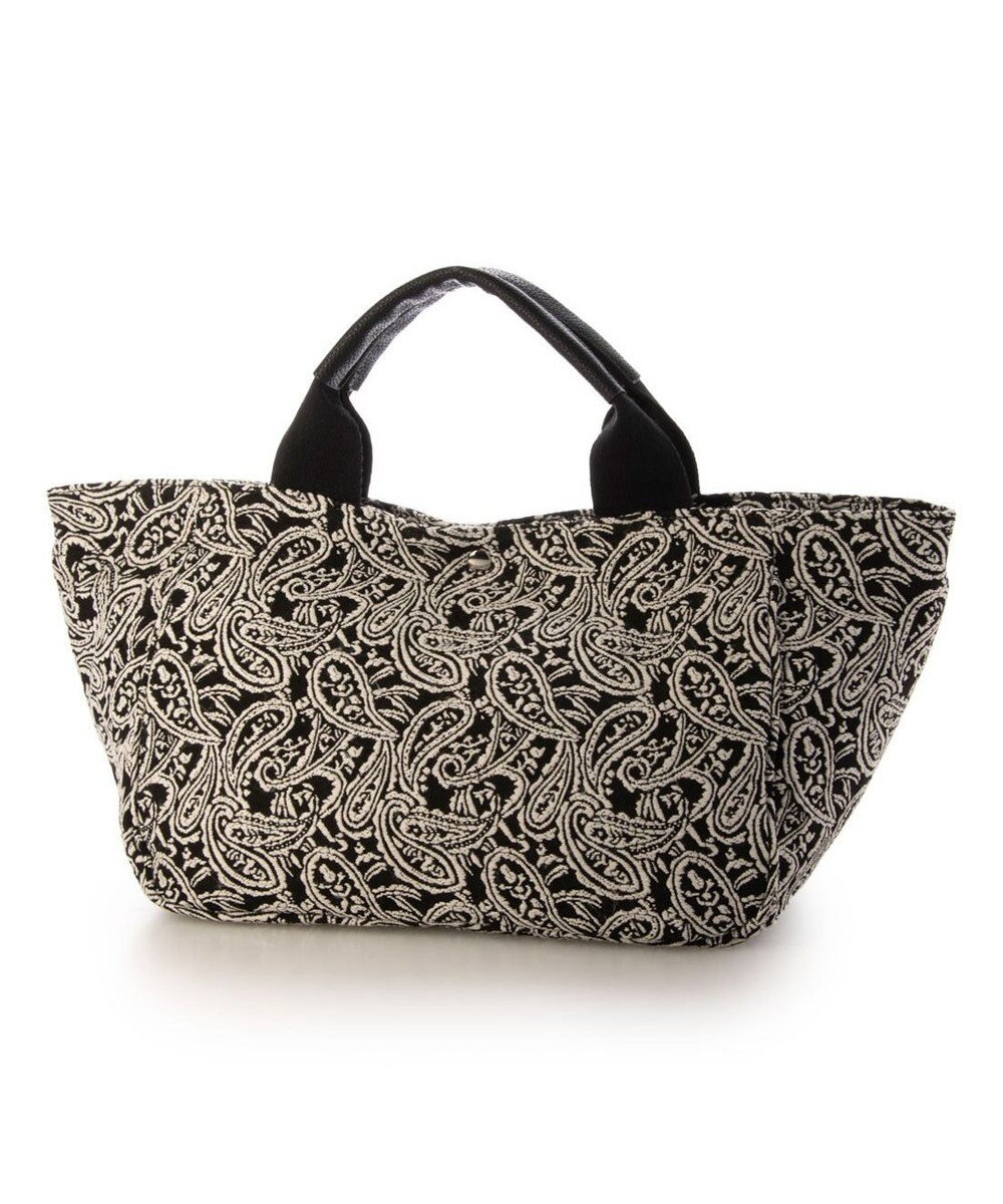 UNBILLION カシュカシュ cachecache / ペーズリー柄ジャガードトートバッグ 