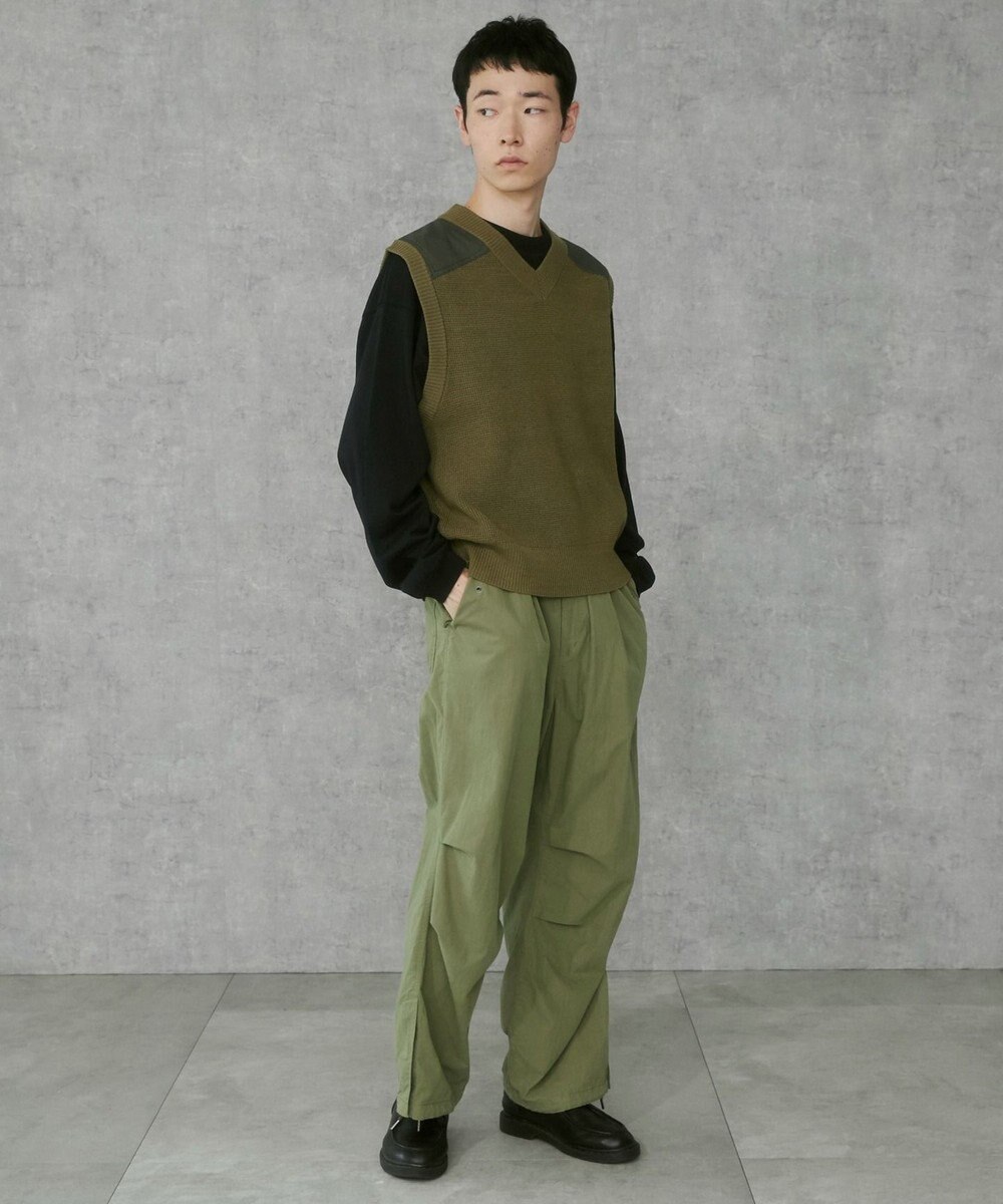 WEGO Vネックニットベスト 