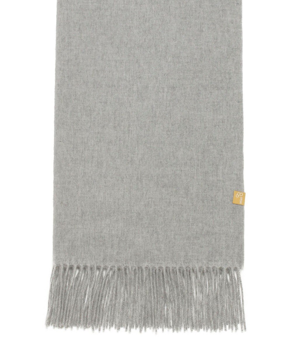 MOONBAT WEB限定【洗える】ミエル (miel) カシミヤ100％ 無地ストール 