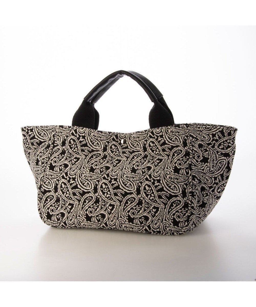UNBILLION カシュカシュ cachecache / ペーズリー柄ジャガードトートバッグ 