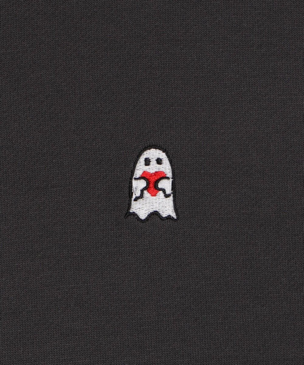 WEGO 【ユニセックス着用ITEM/SMLサイズ展開/裏起毛】ワンポイント刺繍プルパーカー 