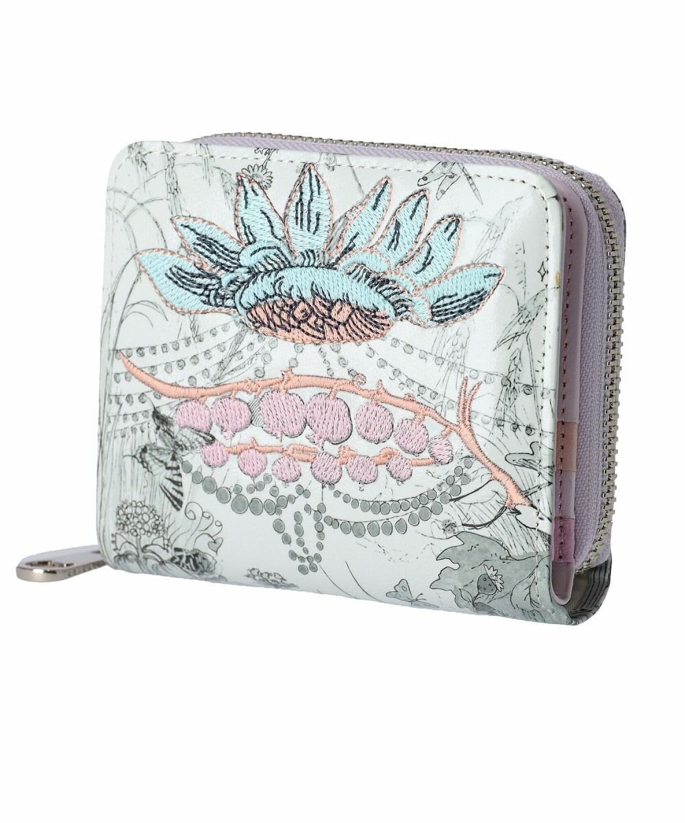 tsumori chisato CARRY Together ラウンドファスナー2つ折り財布 