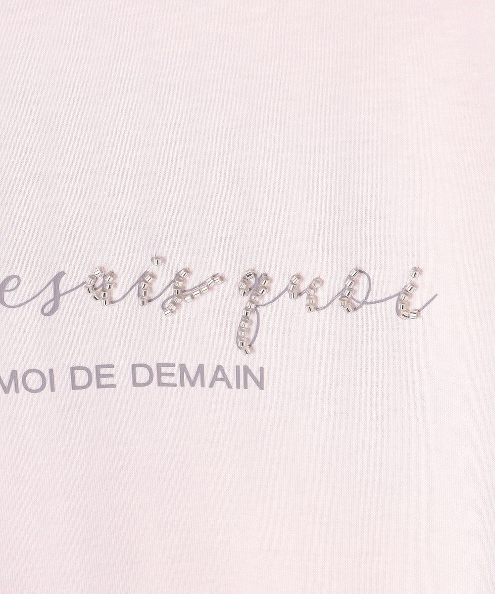 ANY SIS ビジュープリント Ｔシャツ 