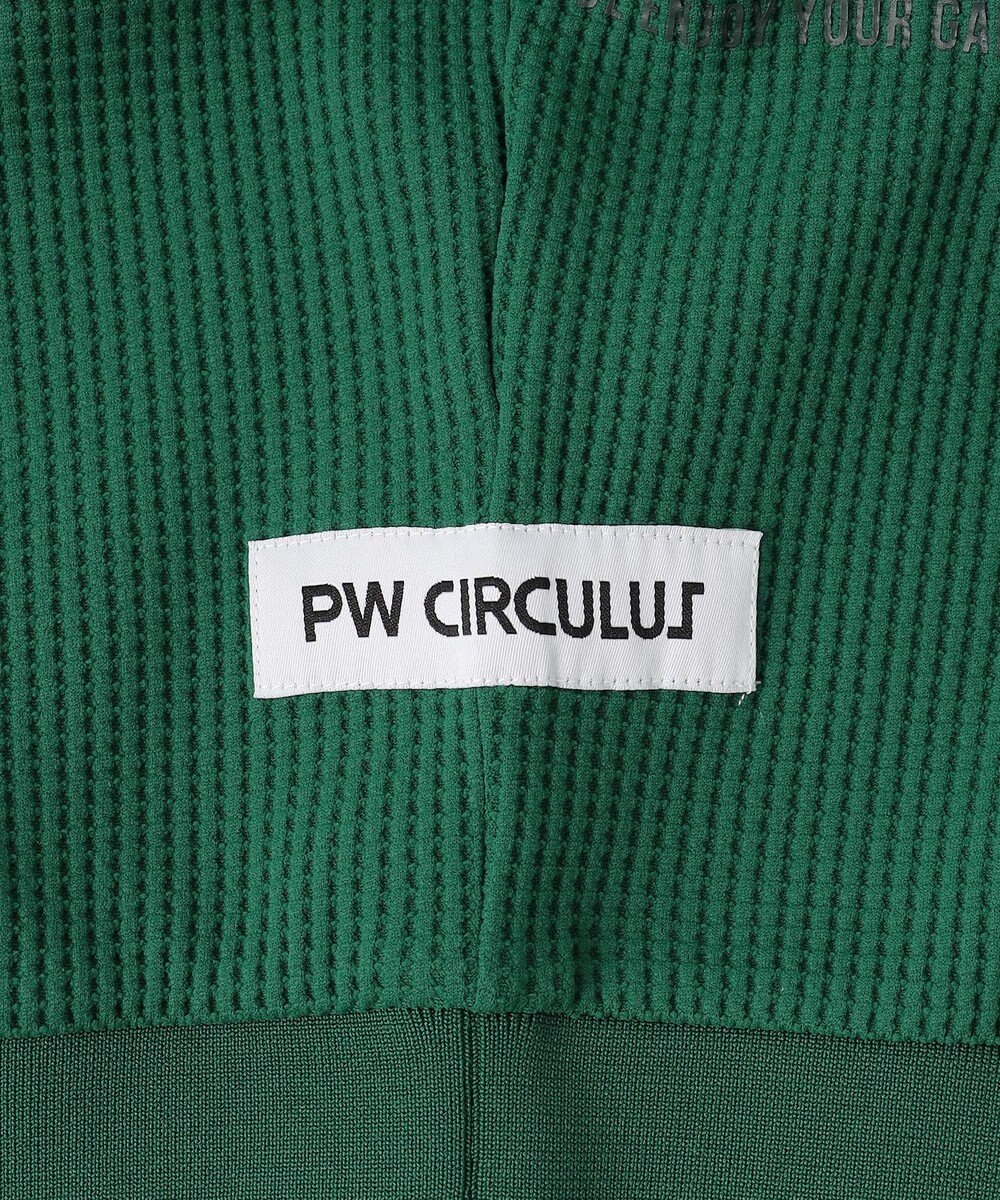 PW CIRCULUS 【WOMEN】ワッフルハーフジップポロ 2026年モデル ゴルフウェア レディース 