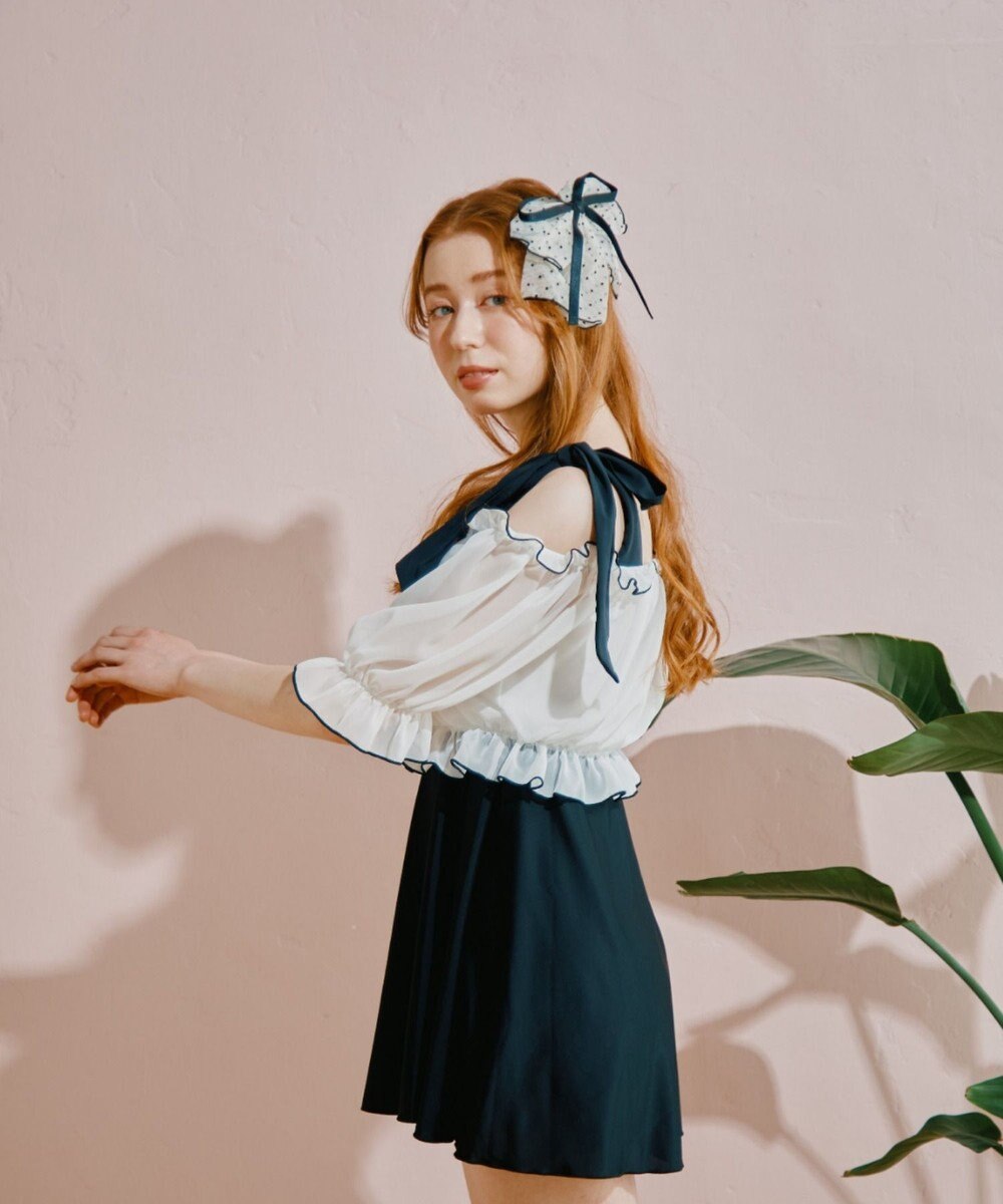 San-ai Resort（三愛水着楽園） WEB限定　Aラインワンピ9号・11号【Big Apple's（ビッグアップルズ）】 