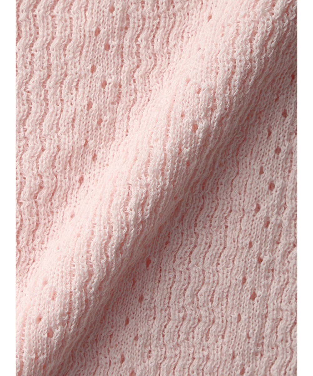 earth music&ecology フリルニットポロ 