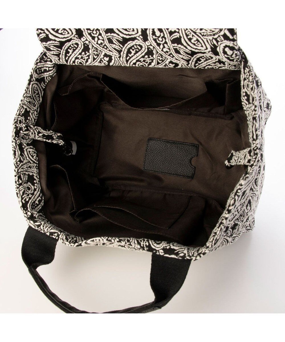 UNBILLION カシュカシュ cachecache / ペーズリー柄ジャガードトートバッグ 