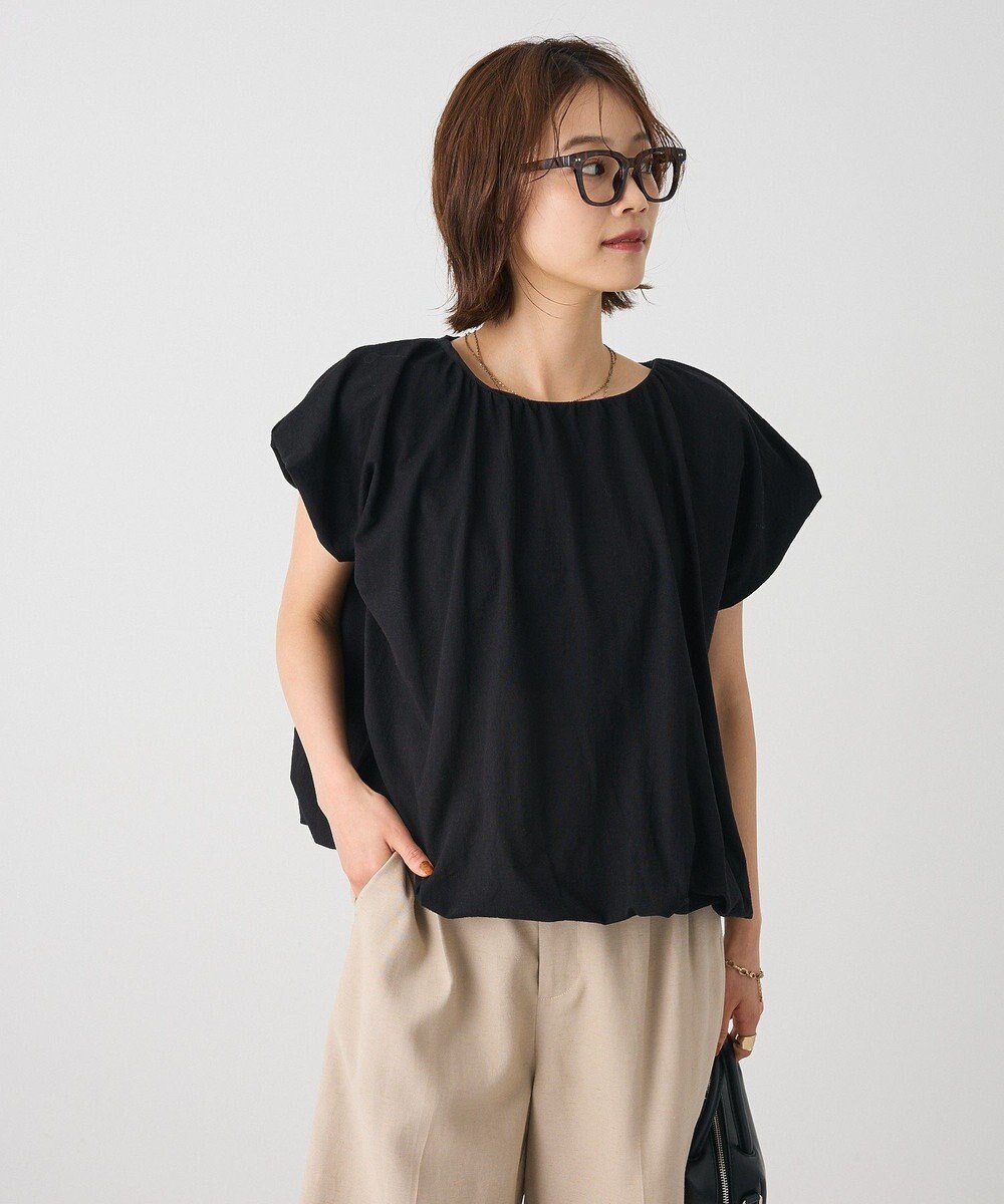 CRAFT STANDARD BOUTIQUE カットクレープ裾バルーンプルオーバー 