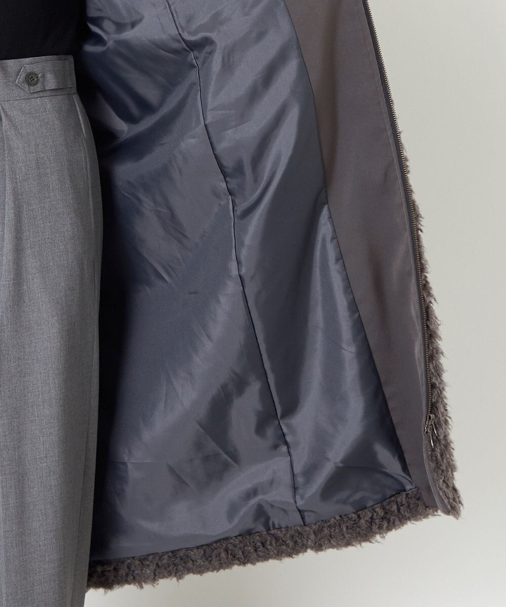 NAVE 【ReNAVE】プードルボア ロングジャケット 