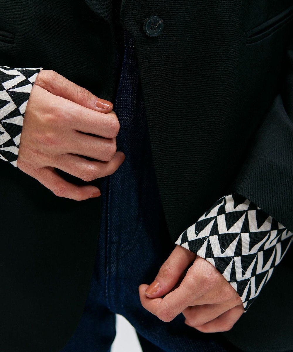 BEIGE， 【Oggi 11月号掲載】COBURN / シルク混ショールカラージャケット 