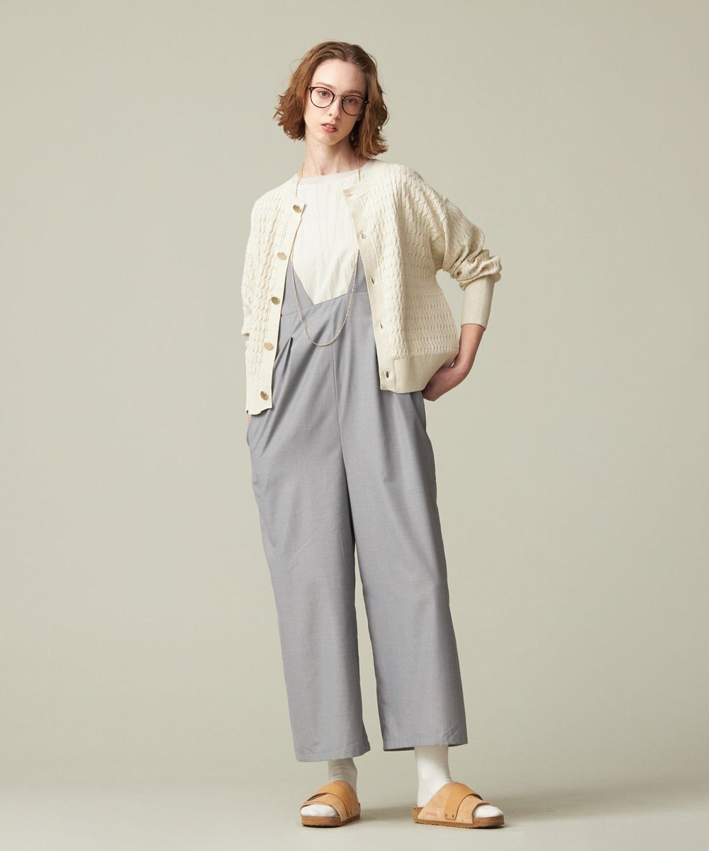 J.PRESS YORK STREET 【WOMEN】ハイウエストサロペット 