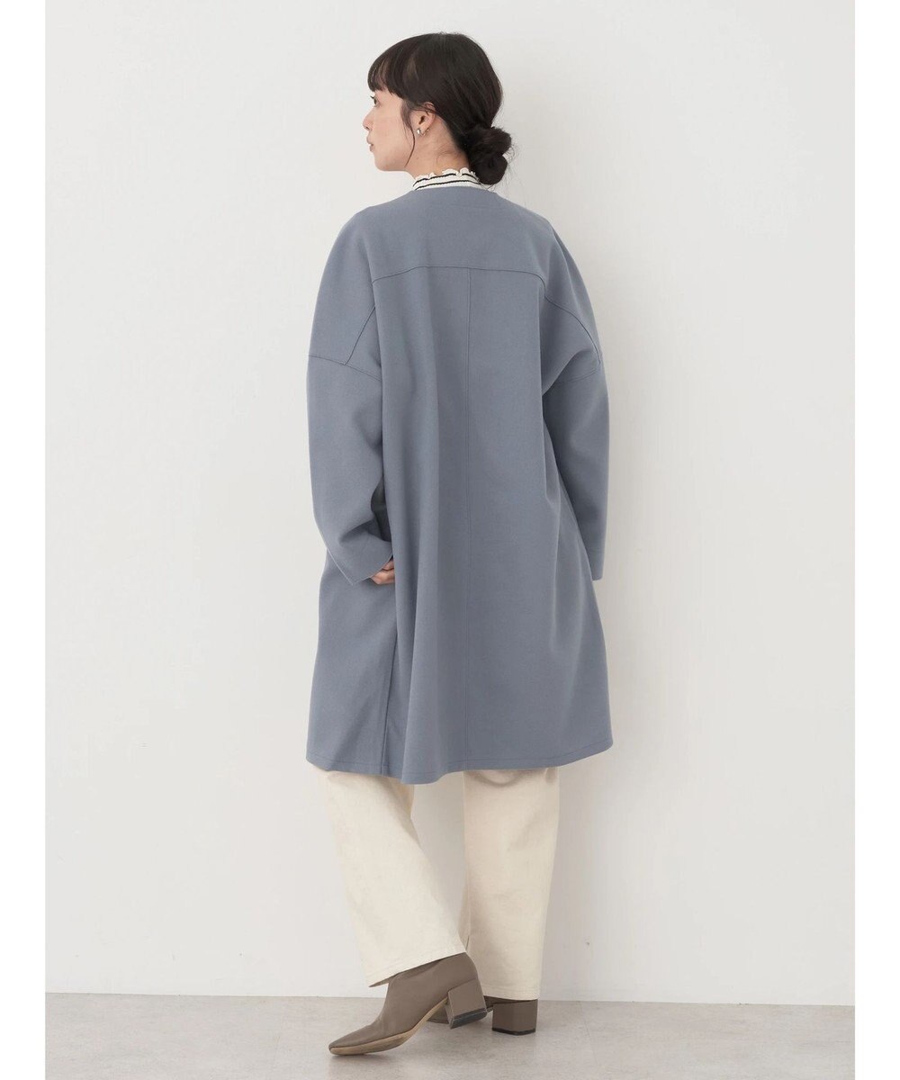 earth music&ecology 圧縮風ポンチコーディガン 