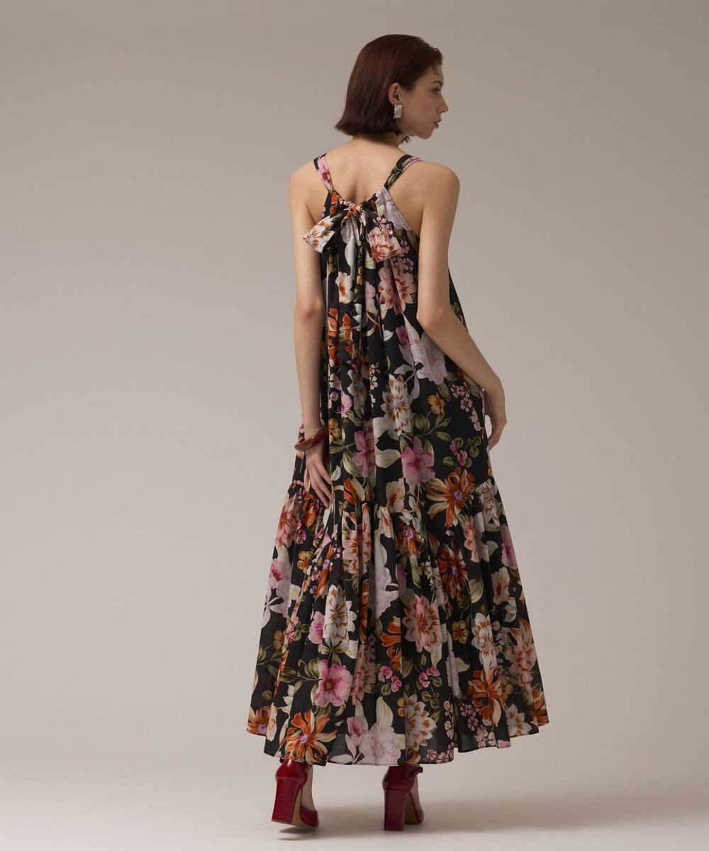 GRACE CONTINENTAL フラワープリントキャミドレス 