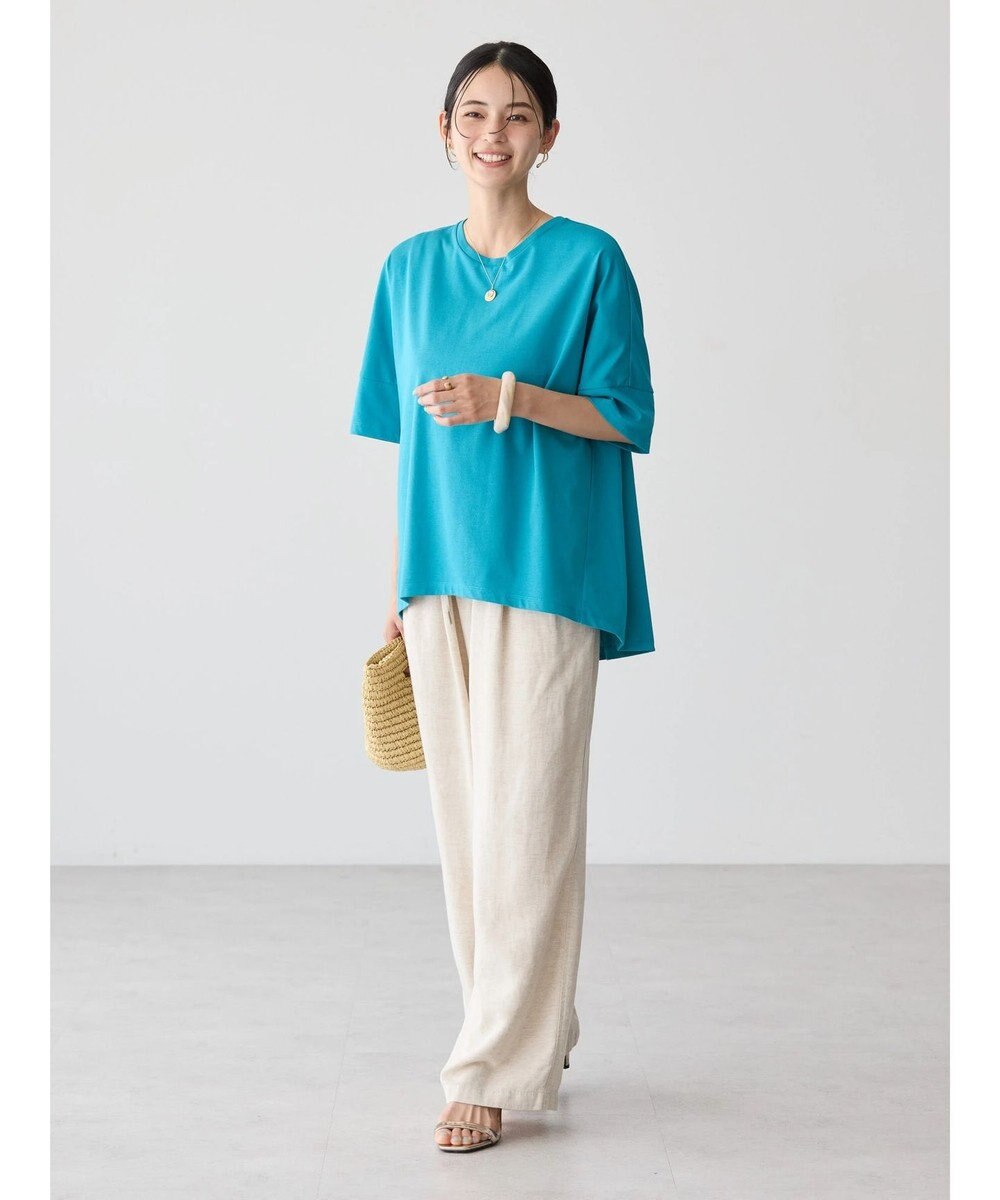 AMERICAN HOLIC 接触冷感バックタックカットプルオーバー 