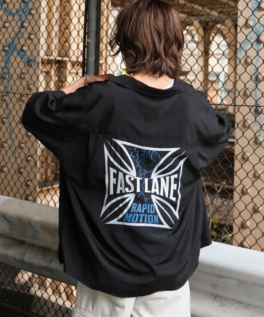 WEGO 【ユニセックス着用ITEM/MLサイズ展開】オープンカラーグラフィックシャツ（SS） 