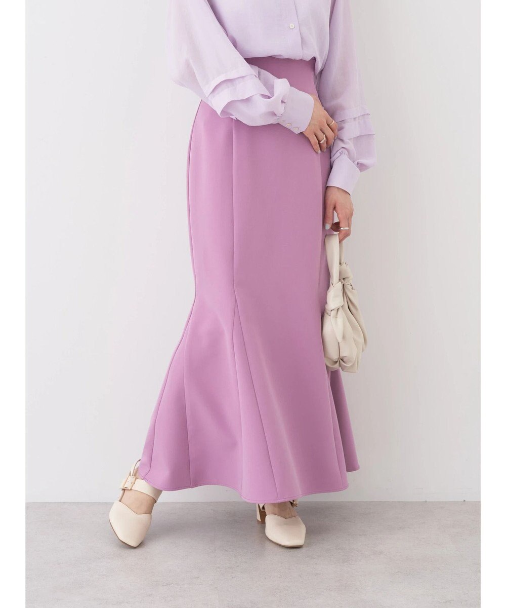 earth music&ecology フレアマーメイドスカート 