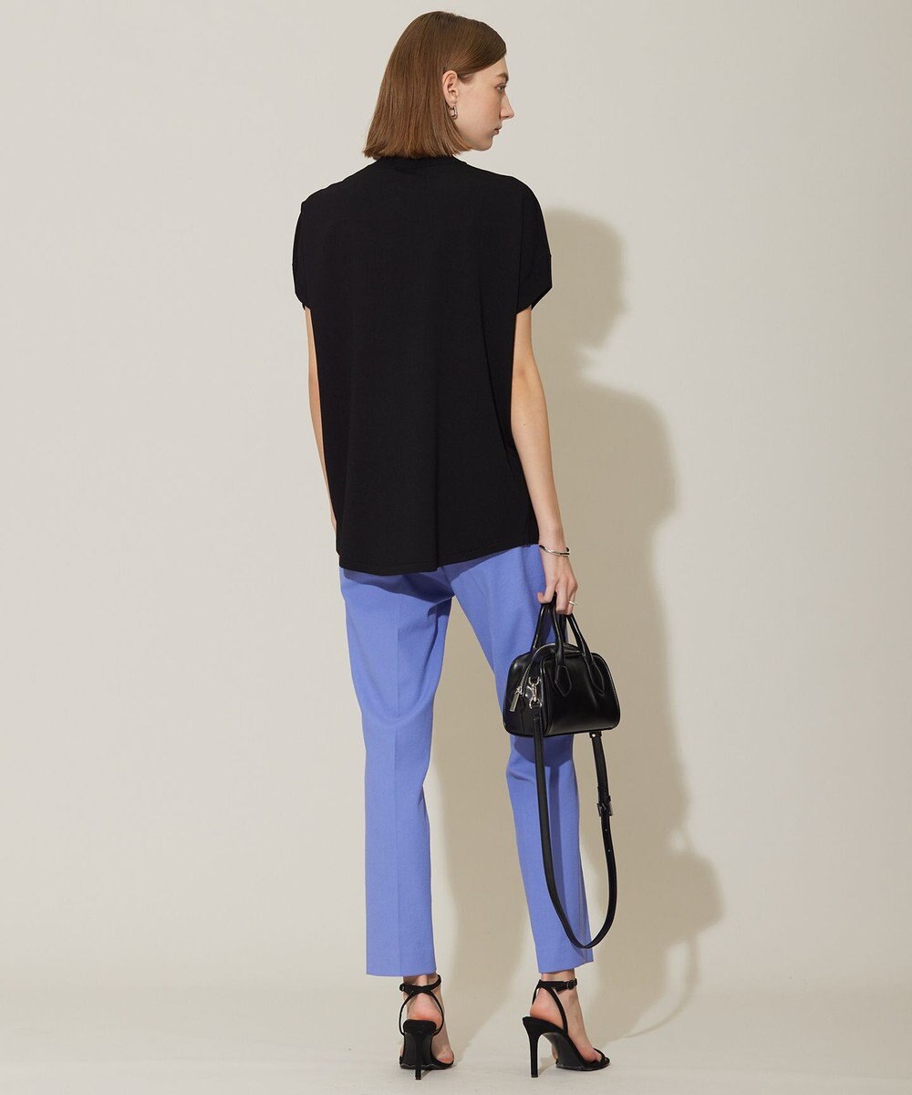 ICB 【接触冷感・UVカット・洗える】 ヴィスコースナイロンハイゲージ プルオーバー 