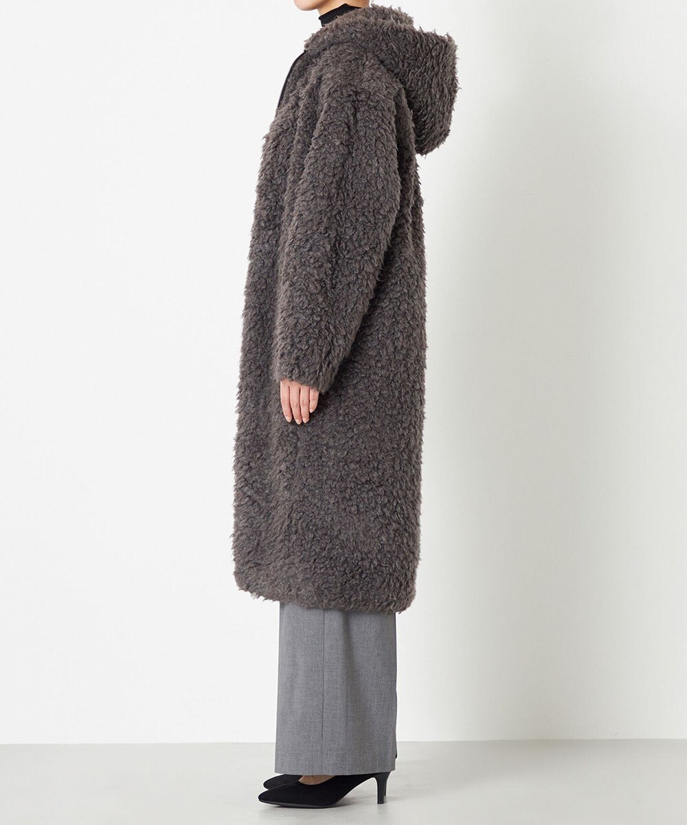 NAVE 【ReNAVE】プードルボア ロングジャケット 