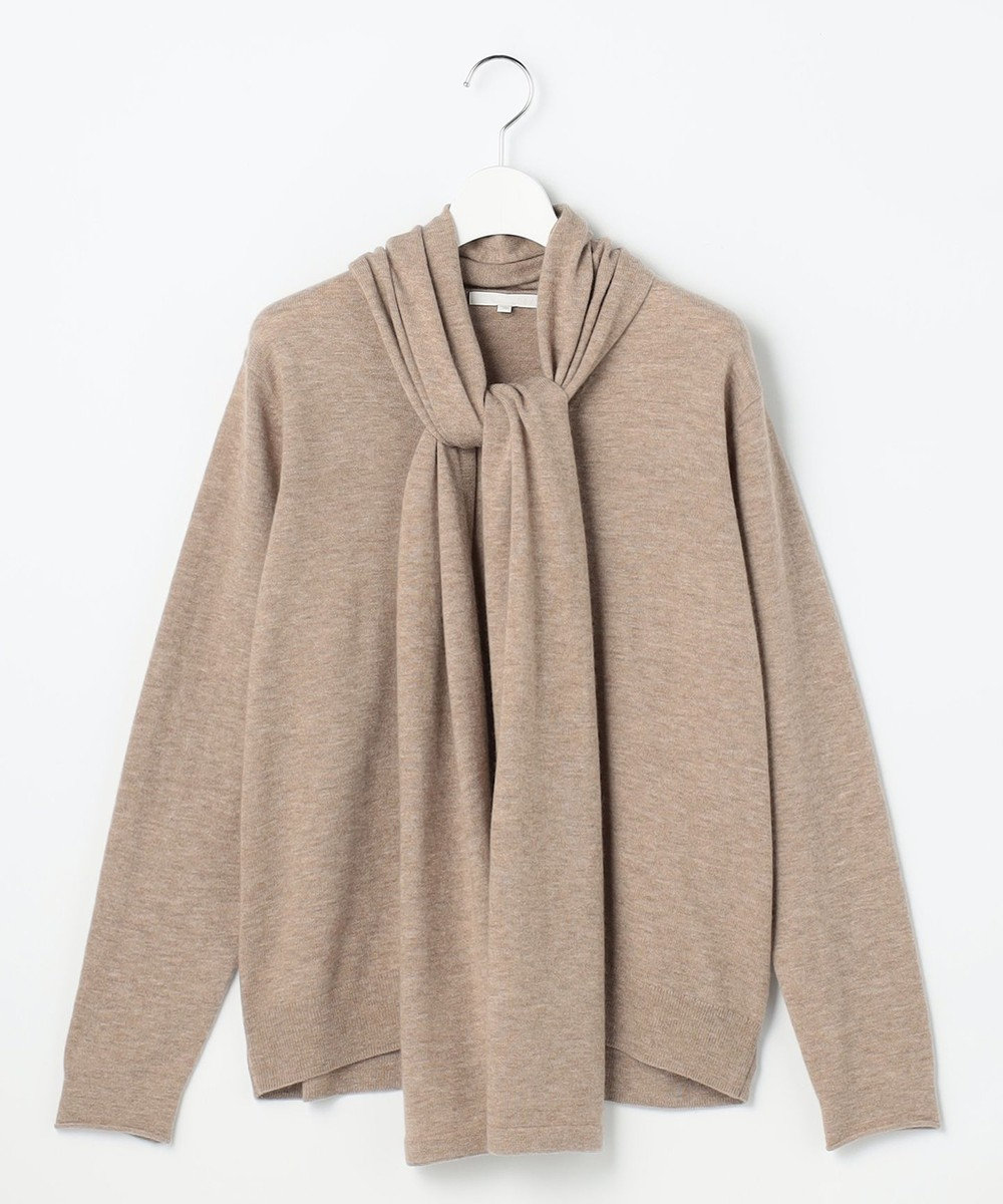 自由区 S 【SHIHOさん着用】ウールハイゲージVネック ニット 