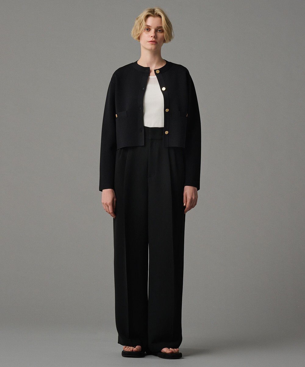 uncrave 【手洗い可】シアー ランダムリブ カットソー（uncrave STANDARD） 