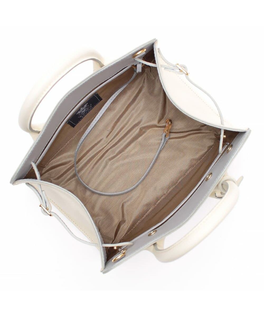 A.D.M.J. 【牛革】 クラシックアニルブリロ/サイドベルトトート25cm(ショルダーストラップ付) 