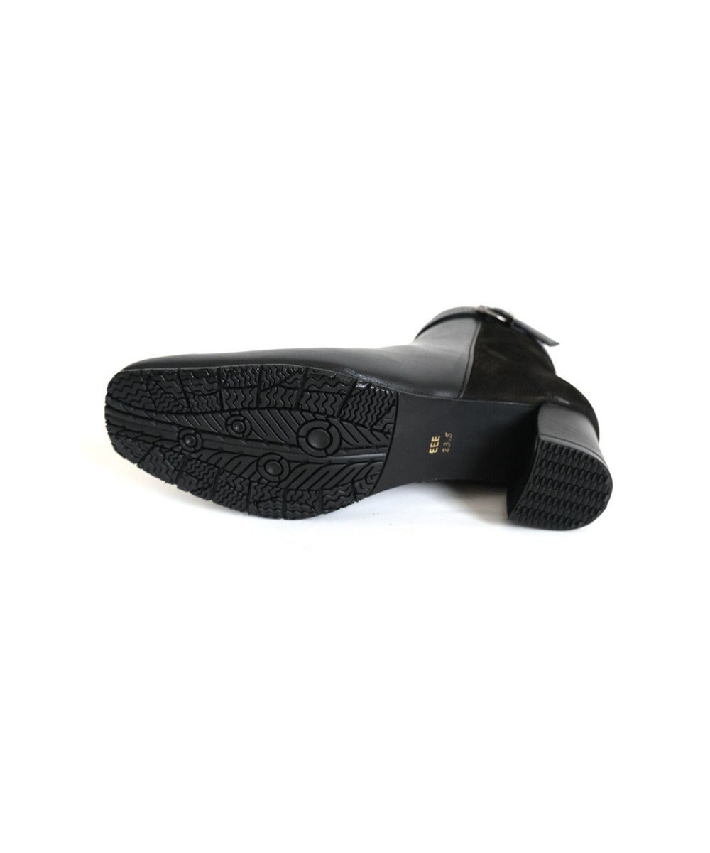 Pointer 本革スエードコンビショートブーツ 