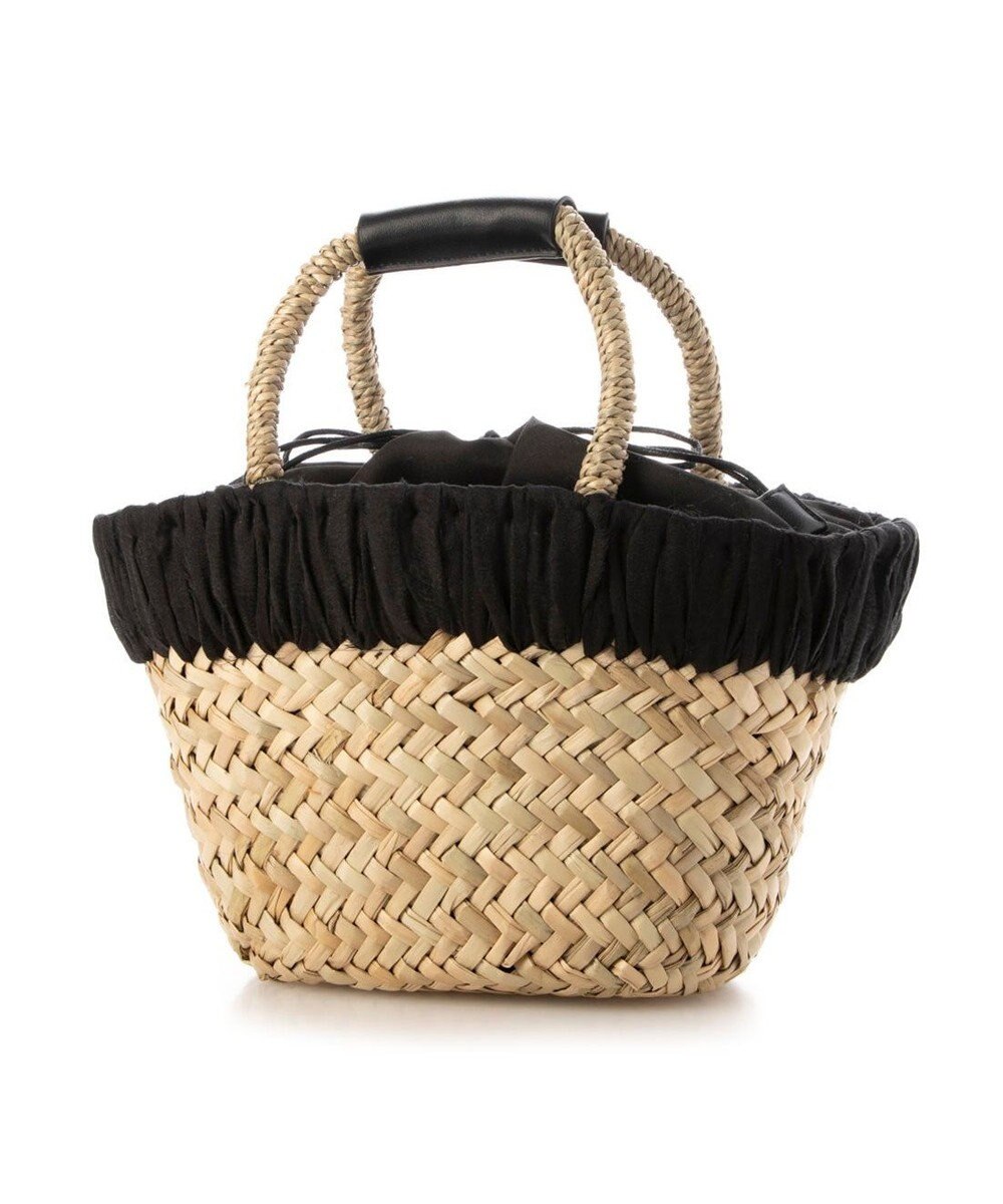 UNBILLION カシュカシュ cachecache / 口元かがりカゴバッグ 