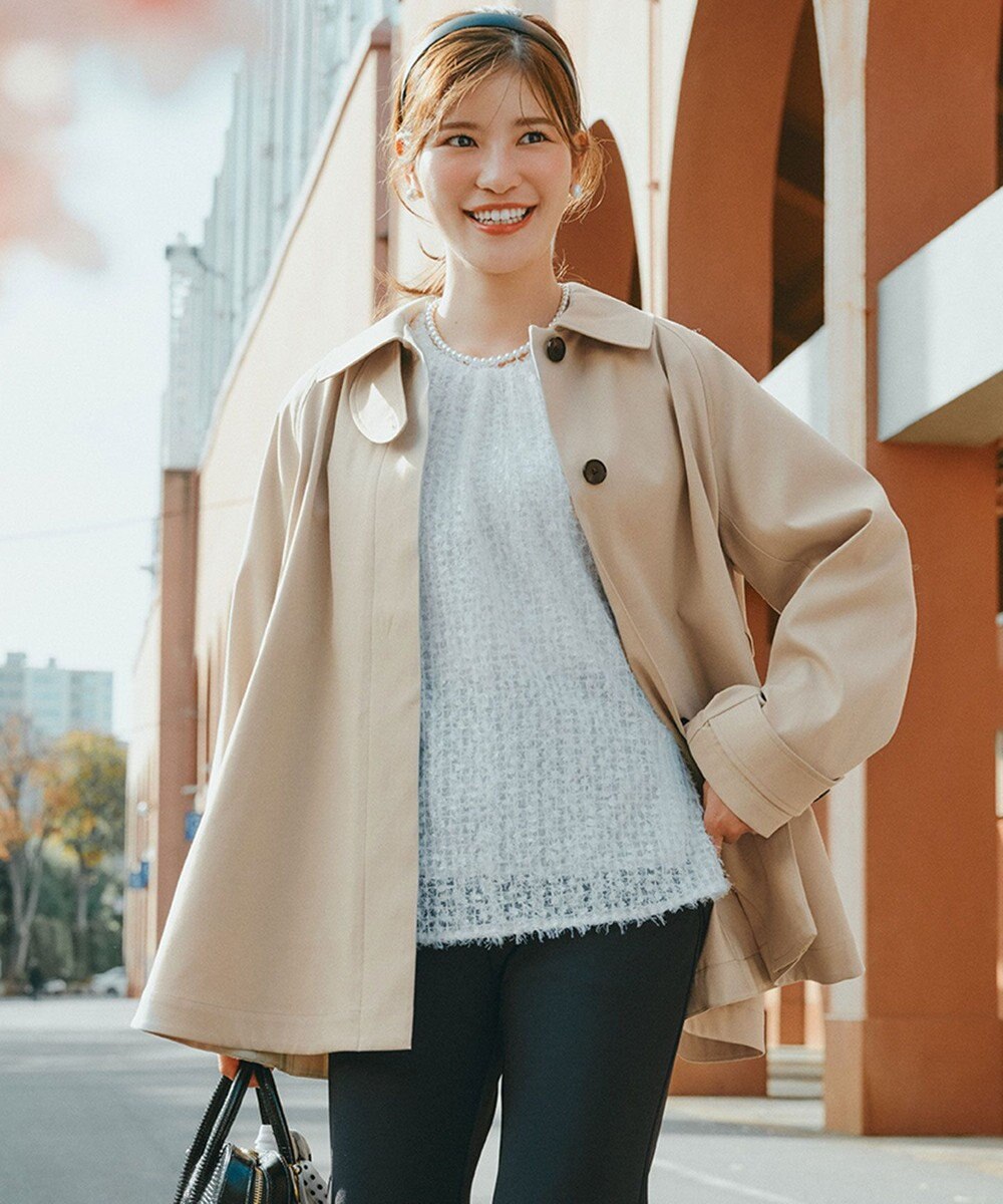 UNFILO Aライン スプリングコート 