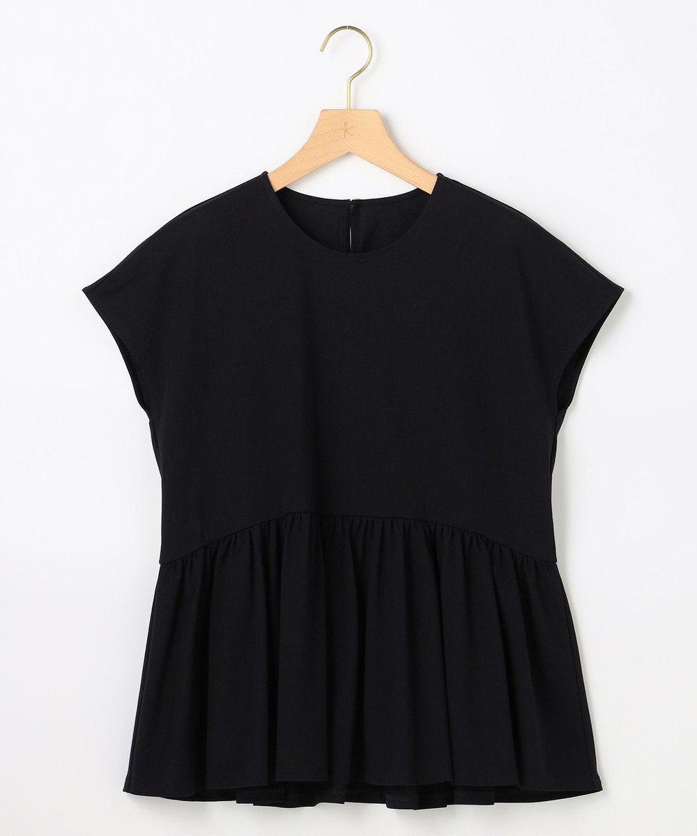 組曲 【先行予約】トリコットジャージー ペプラムカットソー 