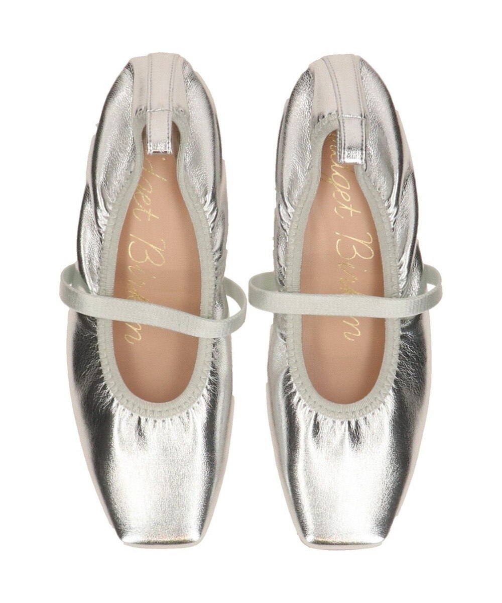 Bridget Birkin 【Bridget Birkin】エラスティックバンドスクエアバレエシューズ 