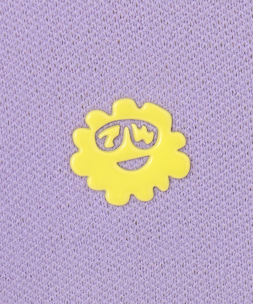 PW CIRCULUS 【MEN】【洗える/イージーケア】ロゴ カラーニット 