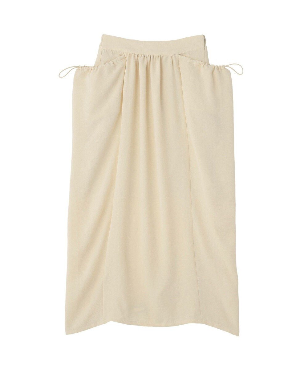 CRAFT STANDARD BOUTIQUE ドレープポケットデザインスカート 