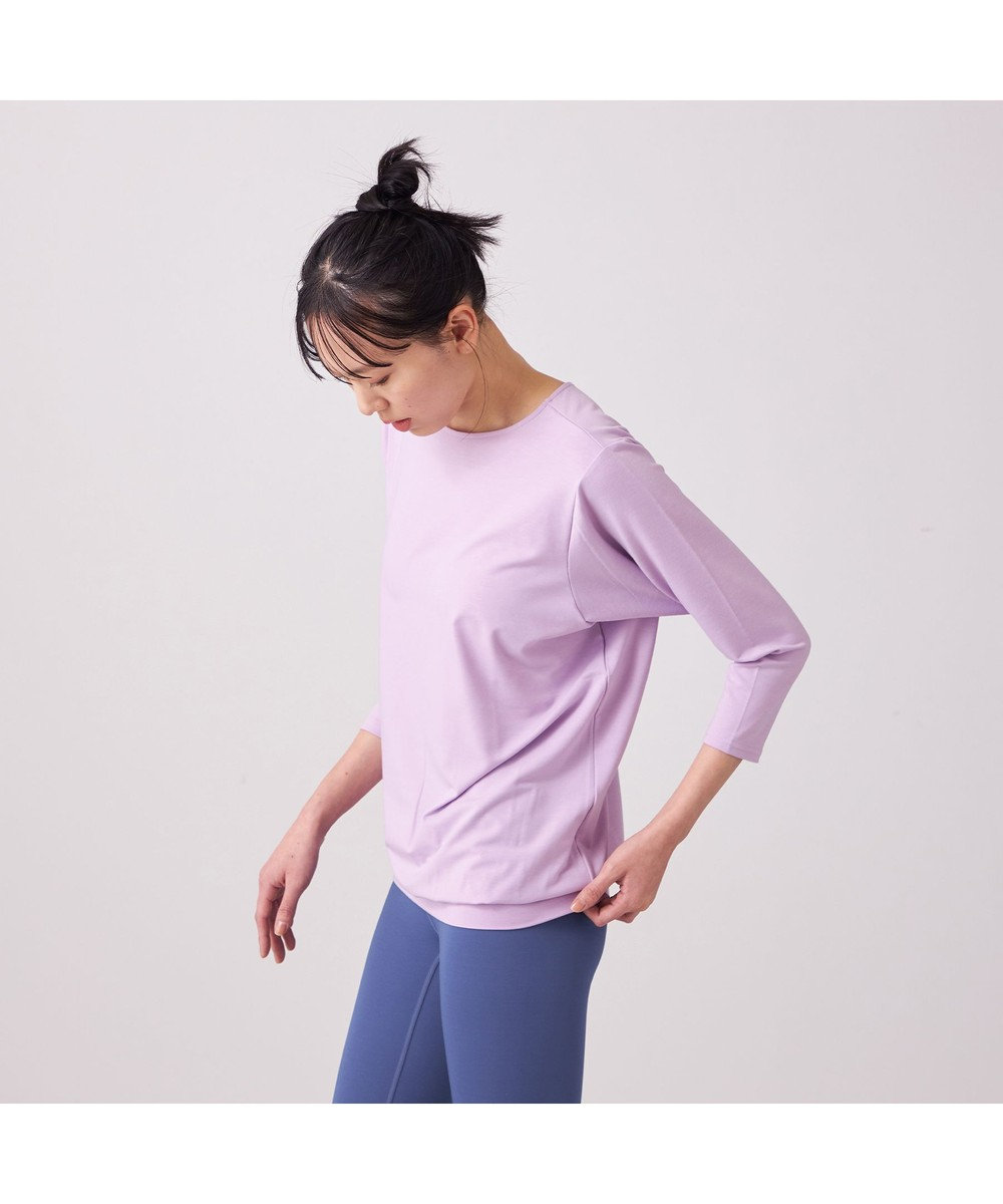 Chacott BALANCE バックリボンヘムフィットTシャツ / Chacott