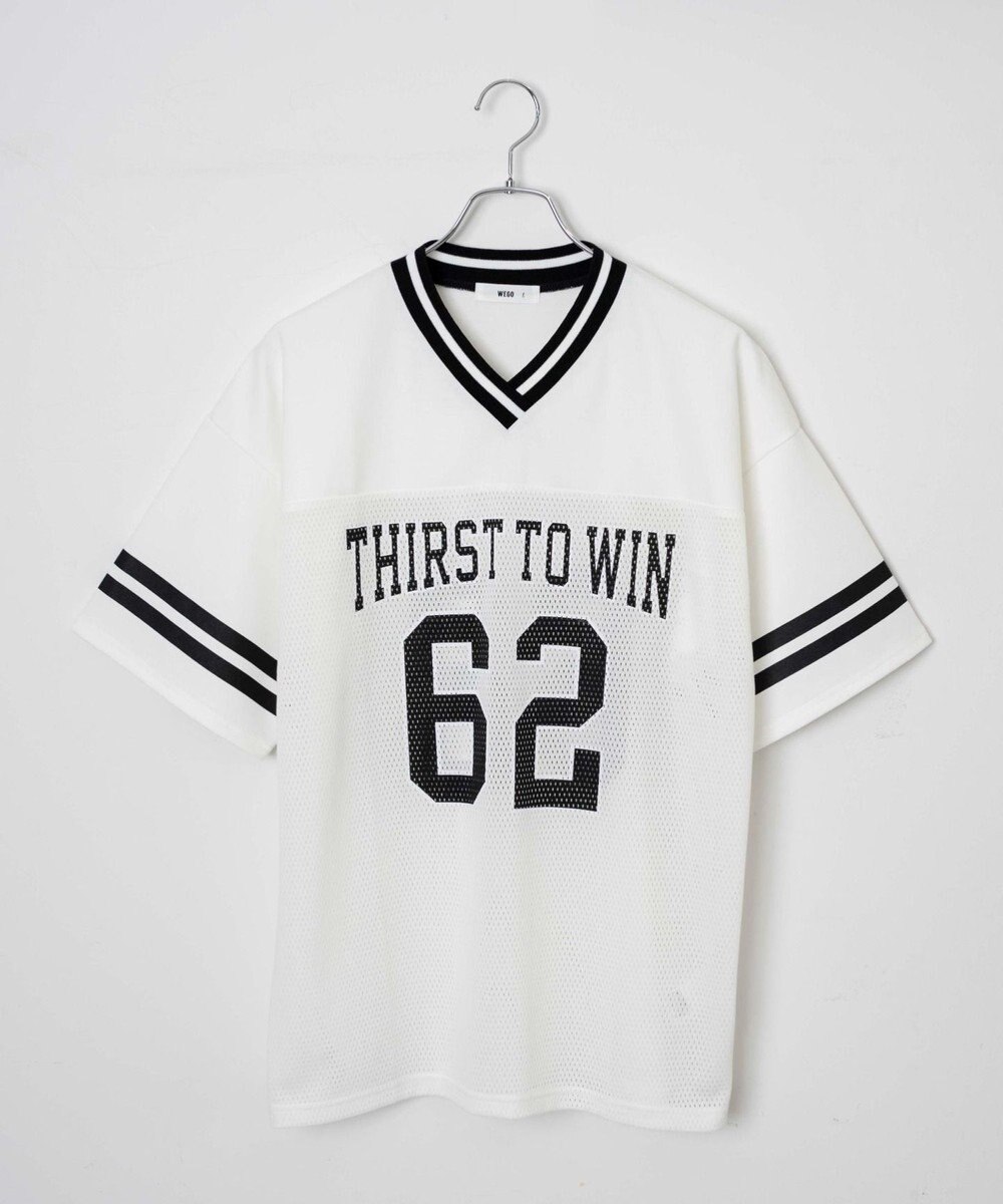 WEGO ナンバリングメッシュビッグT 