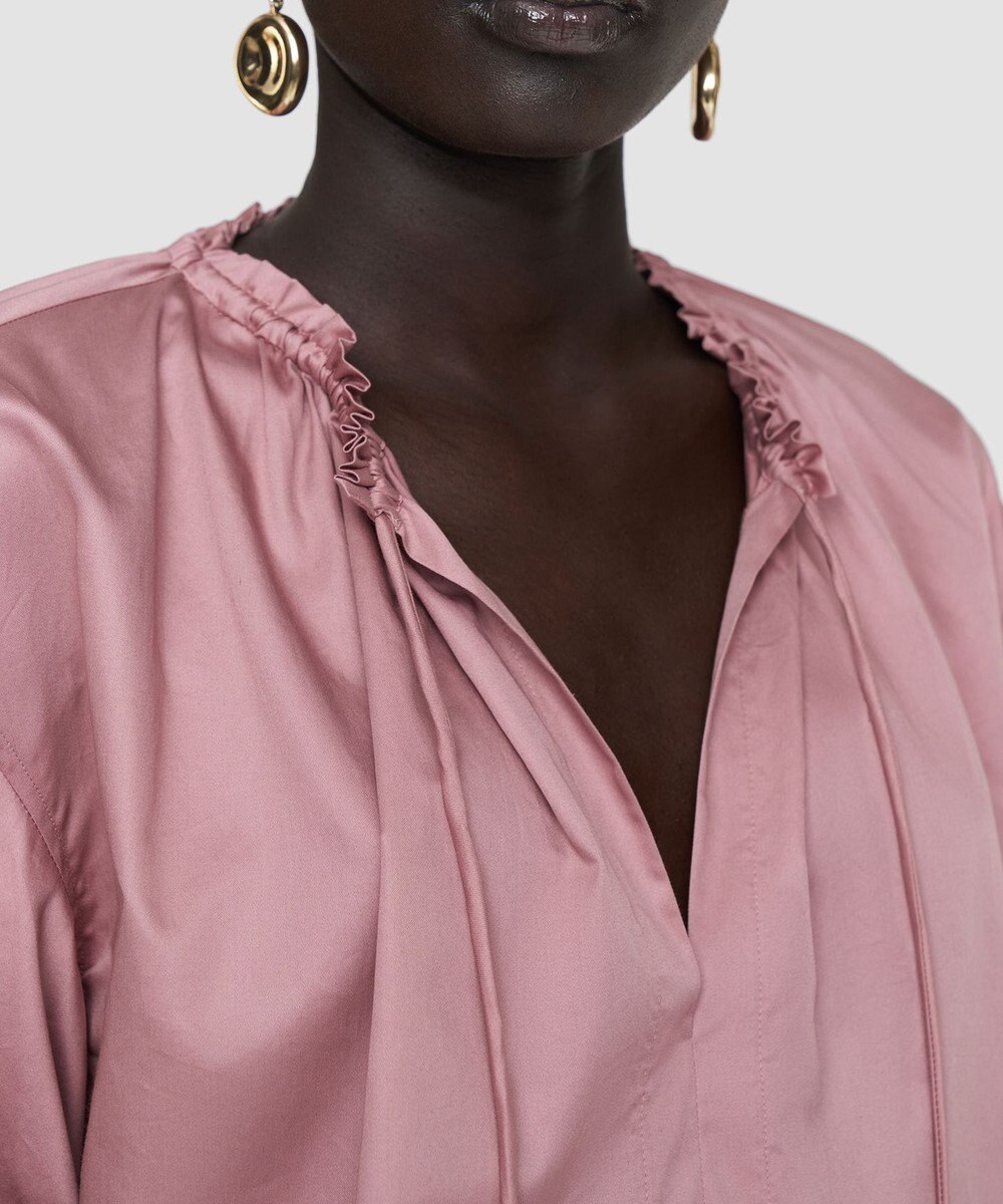 JOSEPH コットンサティーンブラウス　NADOR 