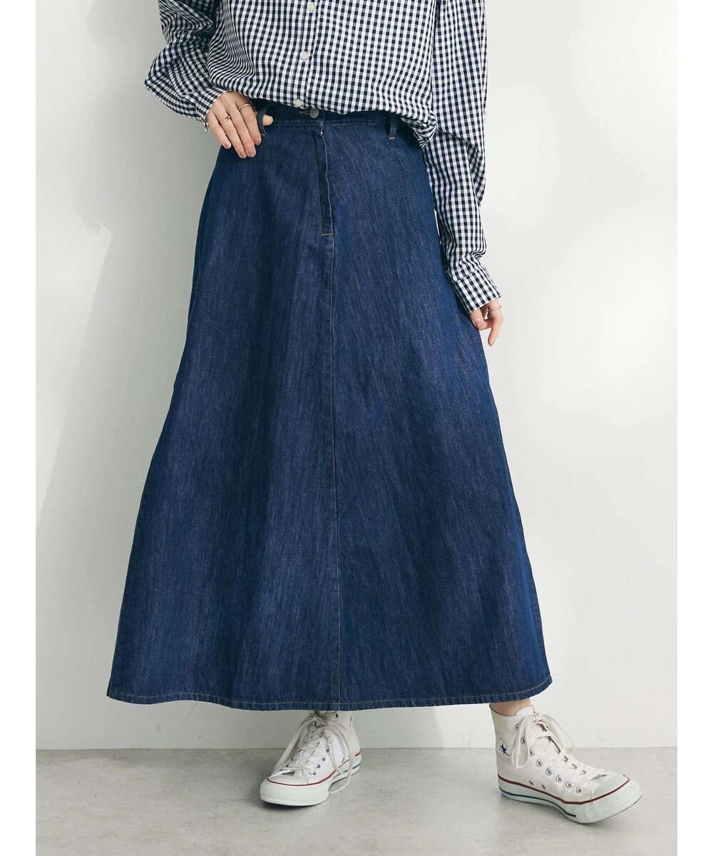 CRAFT STANDARD BOUTIQUE Ａライン４ＷＡＹデニムスカート 